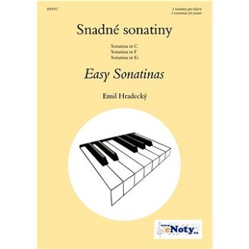 Emil Hradecký: Snadné sonatiny pro klavír (BM061)