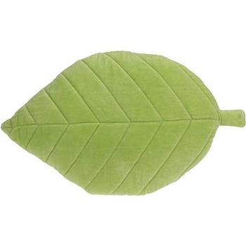 H&L Sametový polštář Leaf 50x30cm, světle zelený (A650-SZ-00)