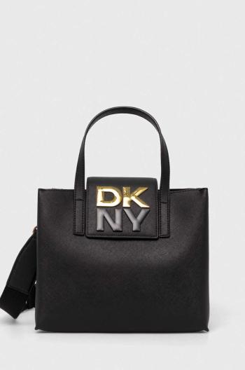 Kožená kabelka Dkny černá barva, R42DYE39