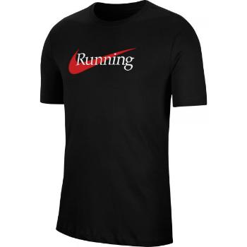 Nike DRI-FIT Pánské běžecké tričko, černá, velikost M