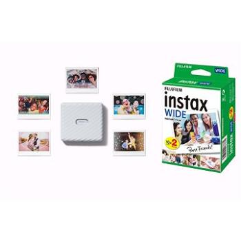 Fujifilm instax Wide Link White + Wide film 2x10 (FTINFTVA2201)