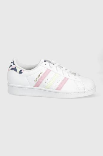 Dětské boty adidas Originals Superstar GY3330 bílá barva
