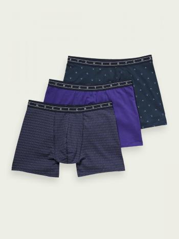 Scotch & Soda Scotch & Soda pánské vícebarevné boxerky 3 kusy v balení