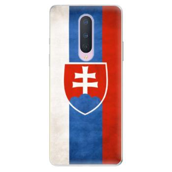 Odolné silikonové pouzdro iSaprio - Slovakia Flag - OnePlus 8