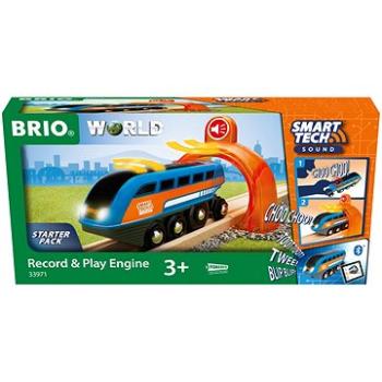 Brio World 33971 SMART TECH SOUND Nahrávací lokomotiva  (7312350339710)