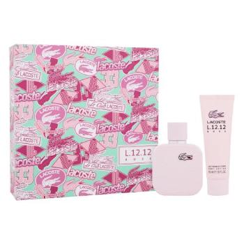 Lacoste Eau de Lacoste L.12.12 Rose SET2 dárková kazeta parfémovaná voda 50 ml + tělové mléko 50 ml pro ženy