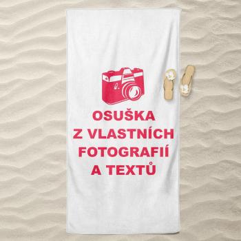 Osuška z vlastních fotografií a textů