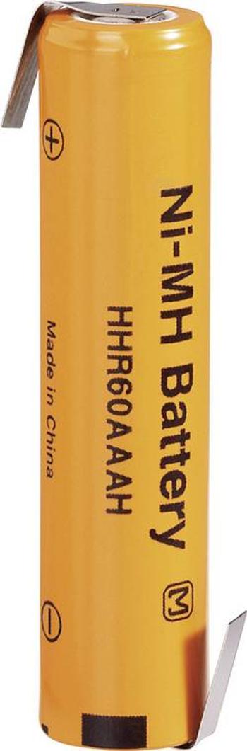 Speciální akumulátor Panasonic AAA HT 550 LF-Z, AAA, pájecí špička ve tvaru Z, Ni-MH, 1.2 V, 500 mAh