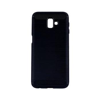 TopQ Samsung J6+ silikon černý 35070 (Sun-35070)