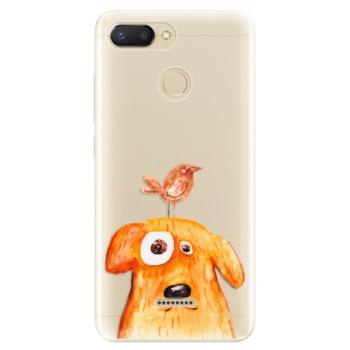 Odolné silikonové pouzdro iSaprio - Dog And Bird - Xiaomi Redmi 6