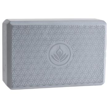 XQ Max Pomůcka na cvičení Yoga Block 23 x 15 x 8 cm, stříbrná