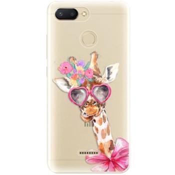 iSaprio Lady Giraffe pro Xiaomi Redmi 6 (ladgir-TPU2_XiRmi6)
