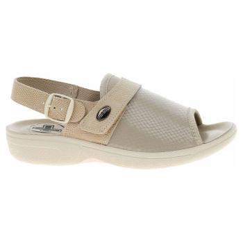 Dámské sandály Medi Line 1416/S beige Lycra Cocco-Net