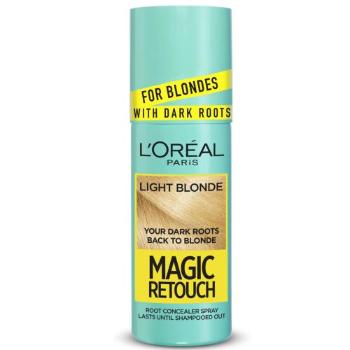 L'Oréal Paris Magic Retouch Instant Root Concealer Spray 75 ml barva na vlasy W Light Blonde na barvené vlasy; na blond vlasy; na všechny typy vlasů