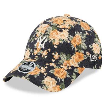 Dámská kšiltovka New Era 9Forty WMNS MLB Floral Cord NY Yankees Cap Black Orange - UNI