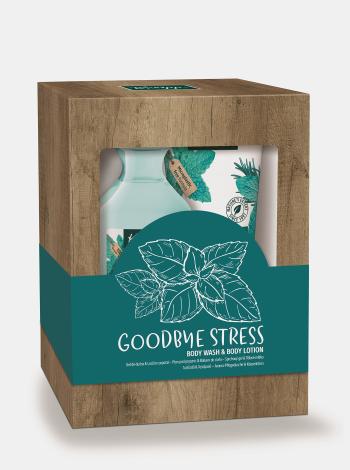 Sada sprchového gelu a tělového mléka Kneipp Goodbye Stress 250x200 ml