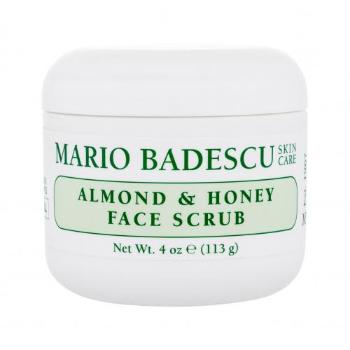 Mario Badescu Face Scrub Almond & Honey 113 g peeling pro ženy na suchou pleť; na rozjasnění pleti; na citlivou a podrážděnou pleť