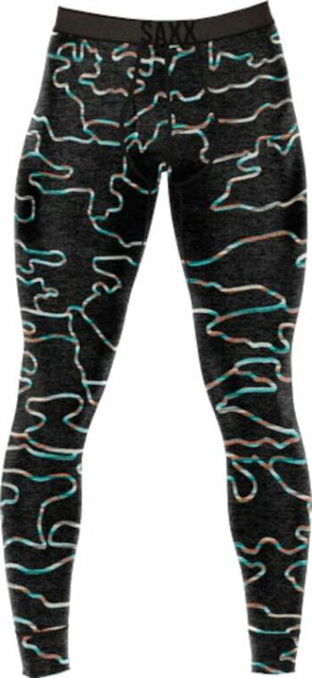 SAXX Roast Master Tights Camo/Fd Black XL Termoprádlo