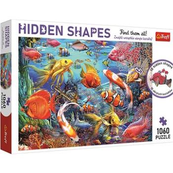 Trefl Puzzle Hidden Shapes: Podmořský život 1060 dílků (10676)