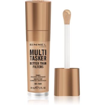 Rimmel Multi-Tasker Better Than Filters rozjasňující podkladová báze pro sjednocení barevného tónu pleti odstín 001 Fair 30 ml