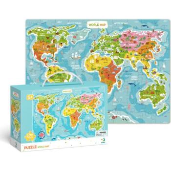 DoDo Puzzle Mapa Světa 100 dílků