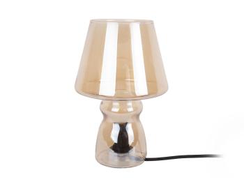 Stolní lampa Classic Glass – hnědá