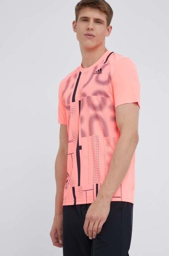 Tréninkové tričko adidas Performance HB9086 růžová barva
