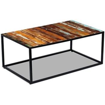 Konferenční stolek masivní recyklované dřevo 100x60x40 cm (243336)