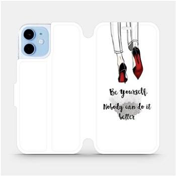 Flipové pouzdro na mobil Apple iPhone 12 mini - M046P Be yourself (5903516372409)
