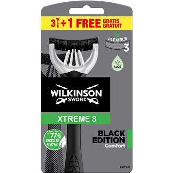 WILKINSON Xtreme3 Black Edition 4 ks (4027800072248)