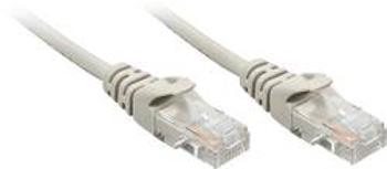 Síťový kabel RJ45 LINDY 48365, CAT 5e, U/UTP, 5.00 m, šedá