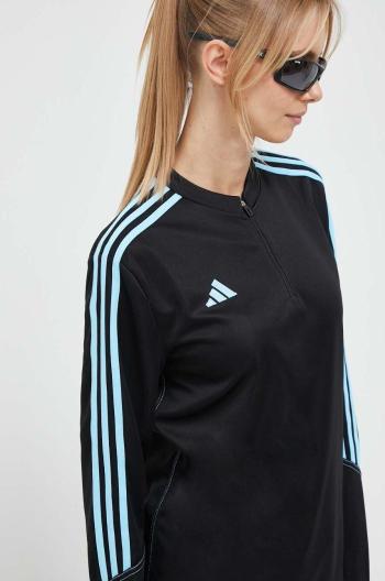 Tréninková mikina adidas Performance Tiro 23 černá barva, s aplikací