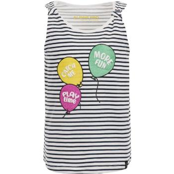 ALPINE PRO SOLARO Dívčí triko, bílá, velikost 140-146