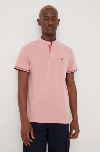 Polo tričko Premium by Jack&Jones oranžová barva