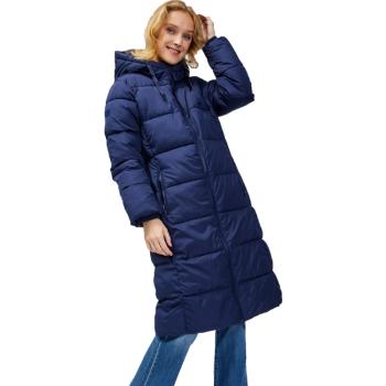 GAP V-MAXI LONG PUFFER LOGO Dámská zimní bunda, tmavě modrá, velikost XL