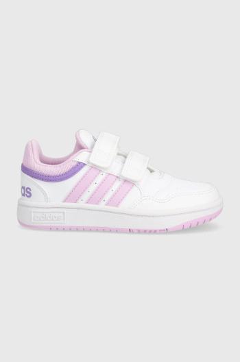 Dětské sneakers boty adidas Originals HOOPS 3.0 CF C bílá barva