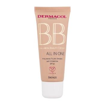 Dermacol BB Cream Hyaluron Beauty Cream All In One 30 ml bb krém pro ženy 02 Bronze na všechny typy pleti; na dehydratovanou pleť