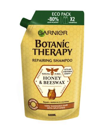 Garnier Botanic Therapy Honey & Propolis šampon náhradní náplň v ekologickém balení 500 ml