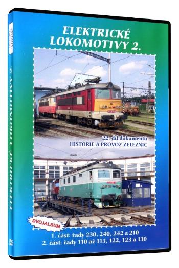 Historie železnic: ELEKTRICKÉ LOKOMOTIVY 2 (2 DVD)