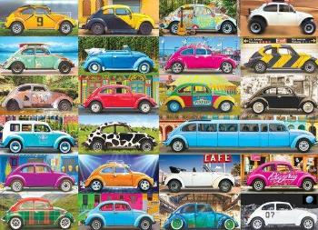 EUROGRAPHICS Puzzle Volkswagen Brouk na cestách 1000 dílků