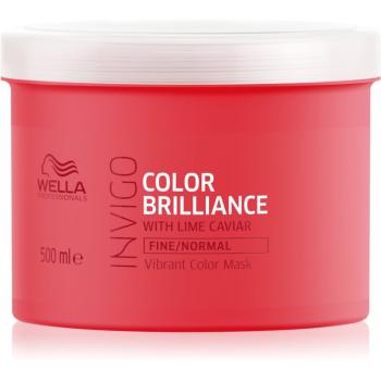 Wella Professionals Invigo Color Brilliance hydratační maska pro jemné až normální vlasy 500 ml
