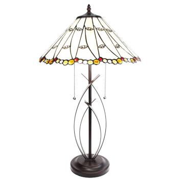 Stolní lampa Tiffany Onea - Ø 41*68 cm E27/max 2*60W 5LL-6284