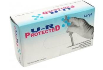 U-R Protected Rukavice latexové vel.S 100 ks