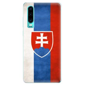 Odolné silikonové pouzdro iSaprio - Slovakia Flag - Huawei P30