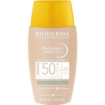 BIODERMA Photoderm NUDE Touch MINERAL velmi světlý SPF 50+ 40 ml (3701129803455)