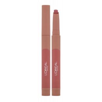 L'Oréal Paris Infaillible Matte Lip Crayon 1,3 g rtěnka pro ženy 102 Caramel Blondie rtěnka v tužce