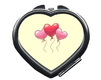 Zrcátko srdce heart balloon