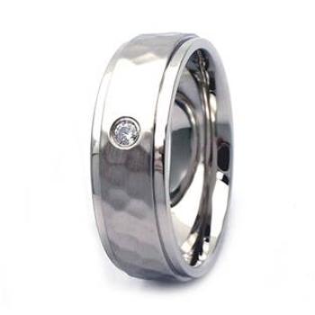 NUBIS® NSS3009 Dámský snubní prsten se zirkonem ocel - velikost 55 - NSS3009-ZR-55