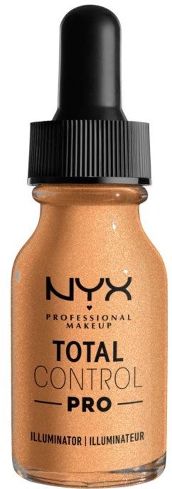 NYX Professional Makeup Total Control Pro Illuminator, rozjasňovač - 02 Warm 13 ml