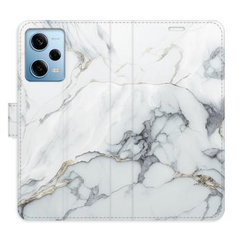 Flipové pouzdro iSaprio - SilverMarble 15 - Xiaomi Redmi Note 12 Pro 5G / Poco X5 Pro 5G